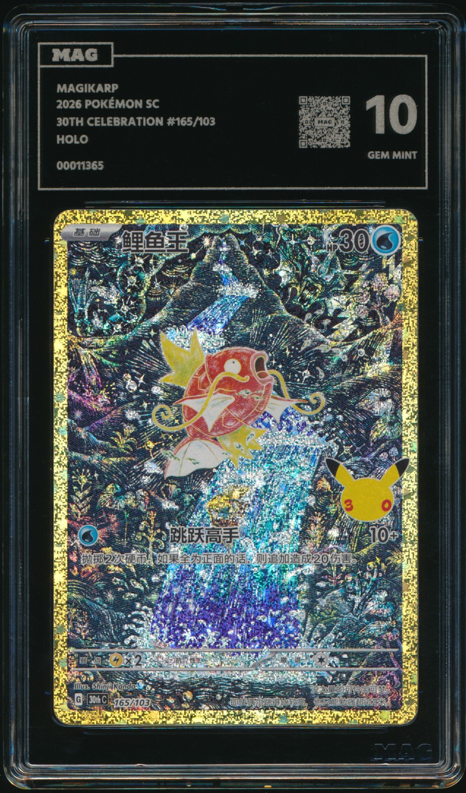 MAG-graded Magikarp slab