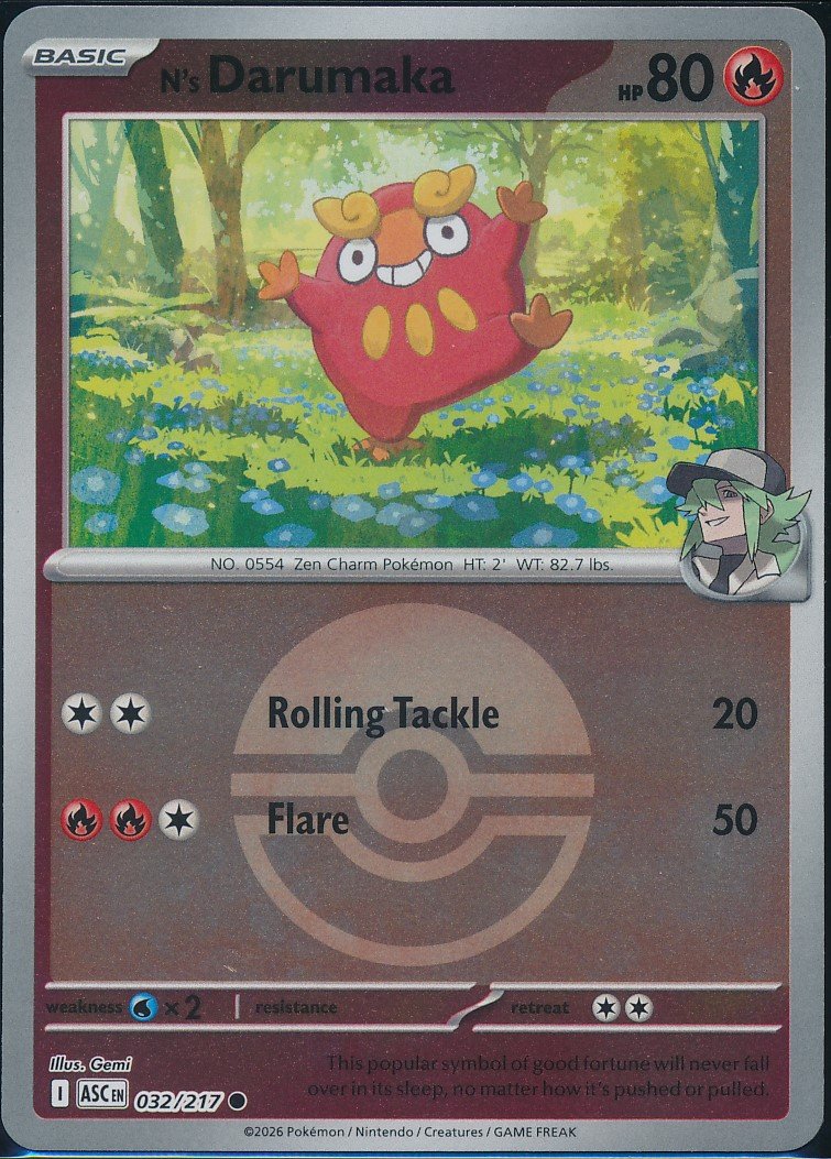N's Darumaka (MAG MAG-00010538) — front