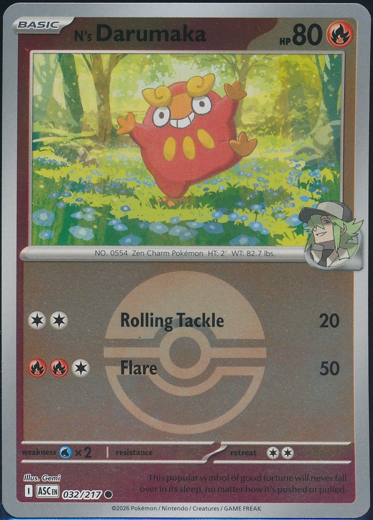 N's Darumaka (MAG MAG-00010537) — front