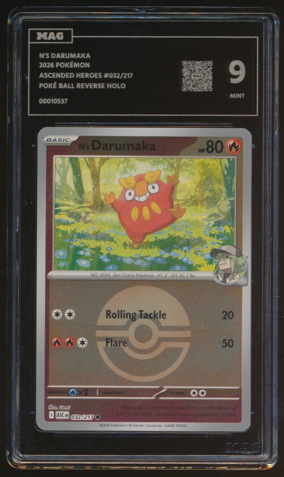 N's Darumaka (MAG MAG-00010537) — front