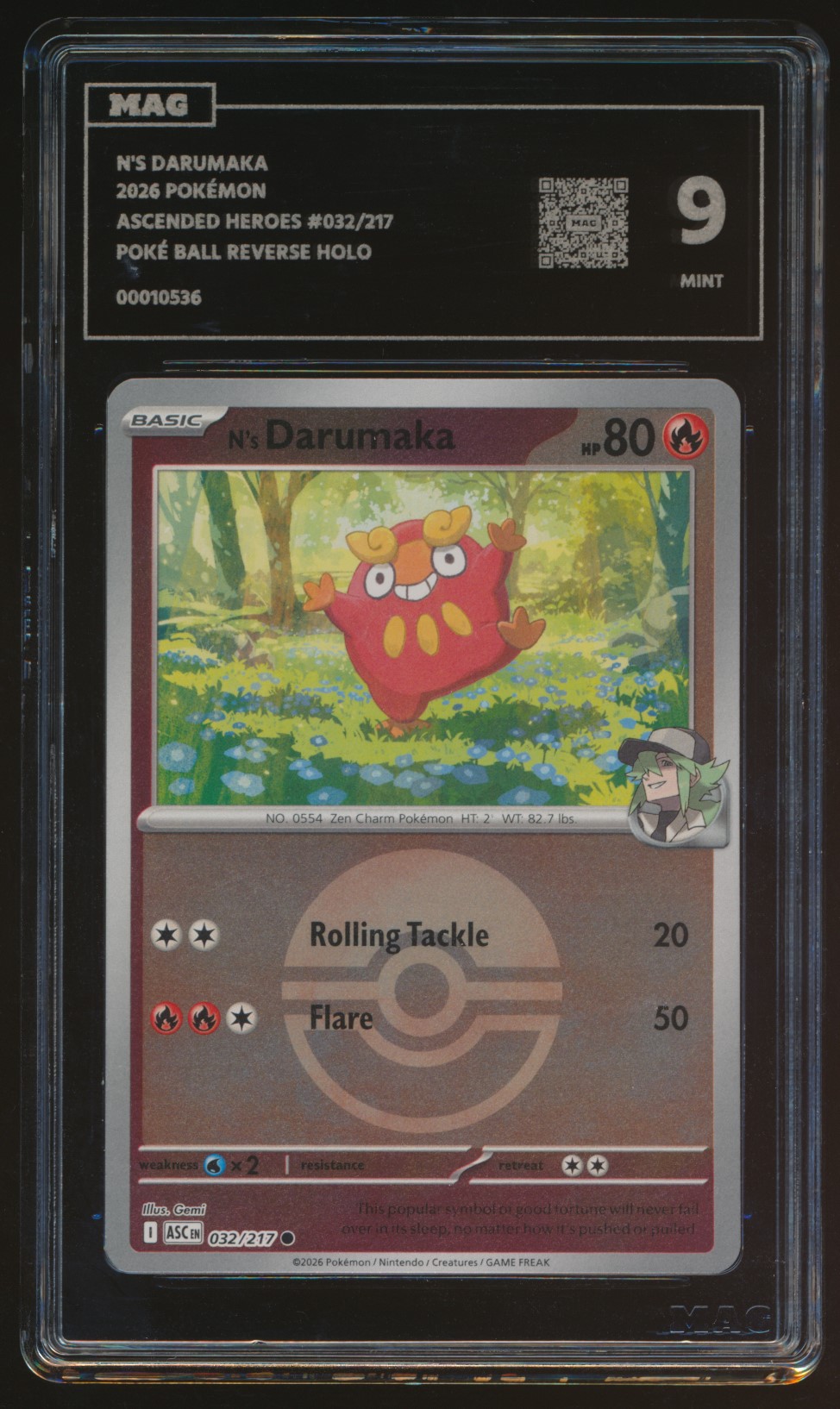 N's Darumaka (MAG MAG-00010536) — front