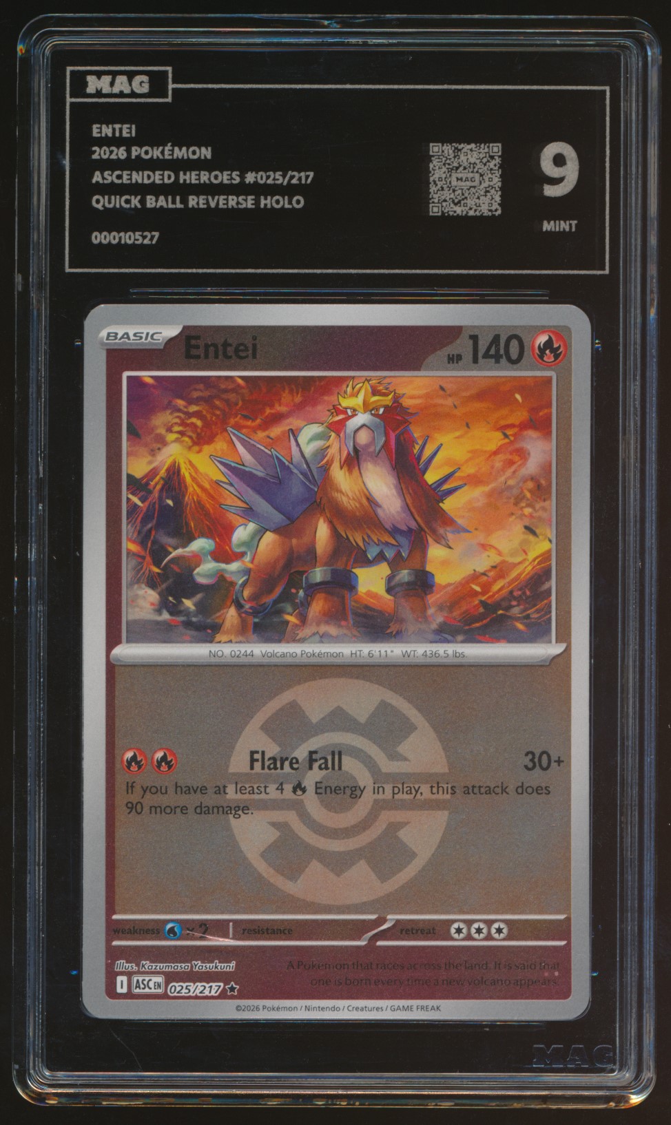 Entei (MAG MAG-00010527) — front