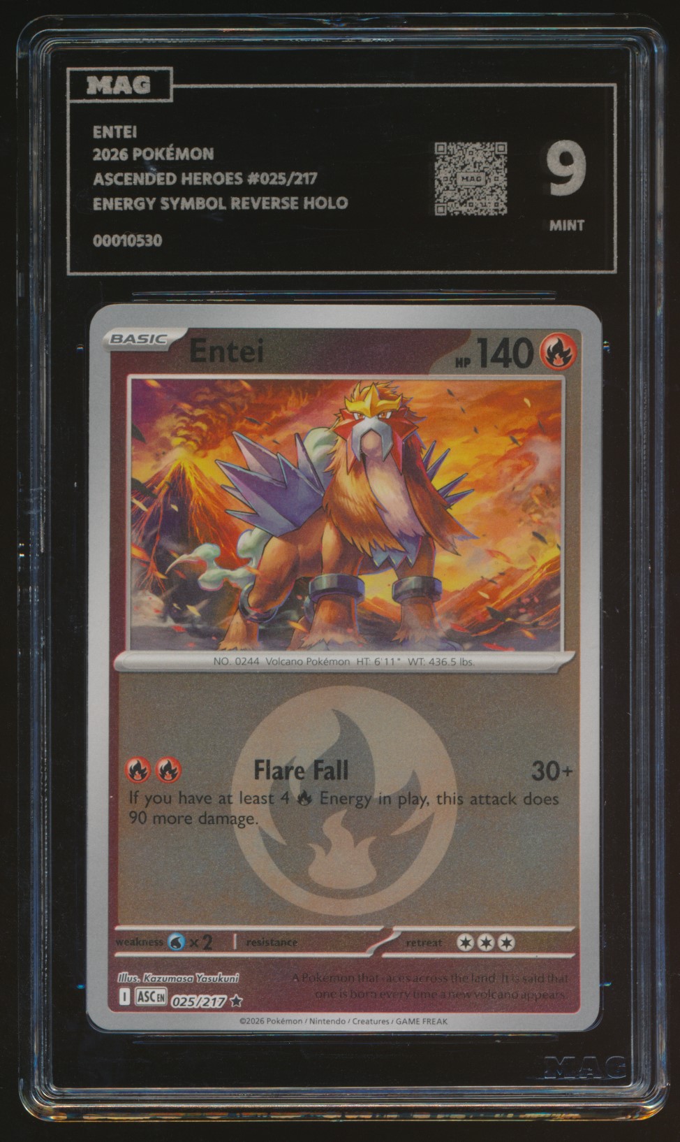 Entei (MAG MAG-00010530) — front