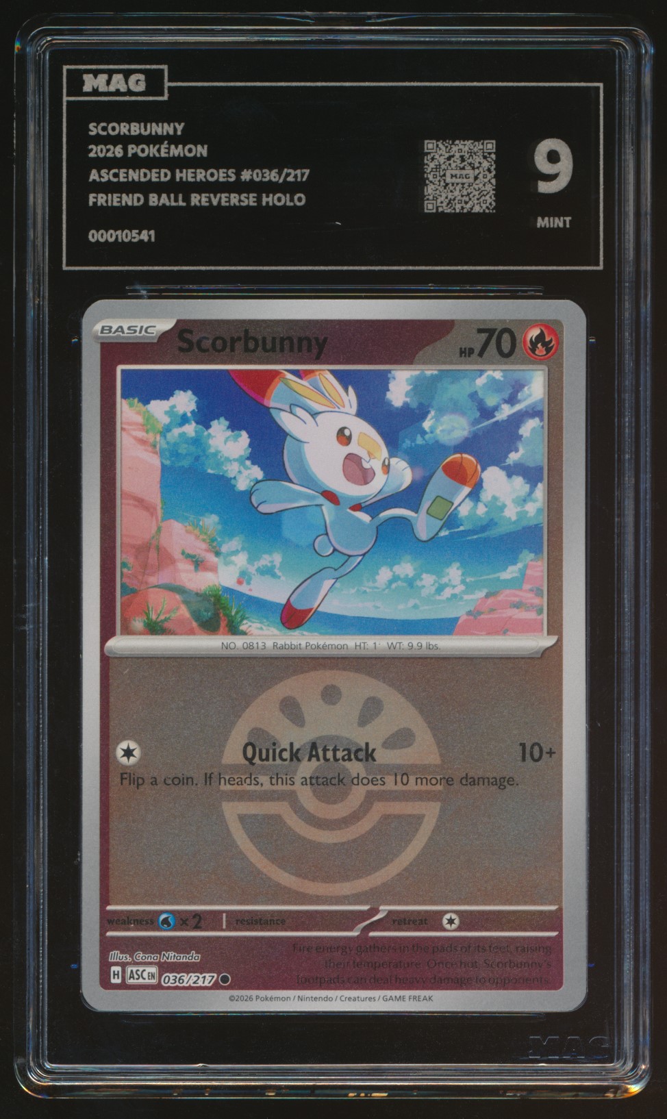 Scorbunny (MAG MAG-00010541) — front