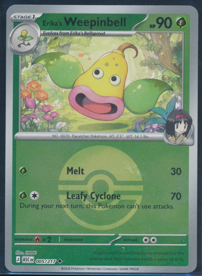 Erika's Weepinbell (MAG MAG-00010598) — front