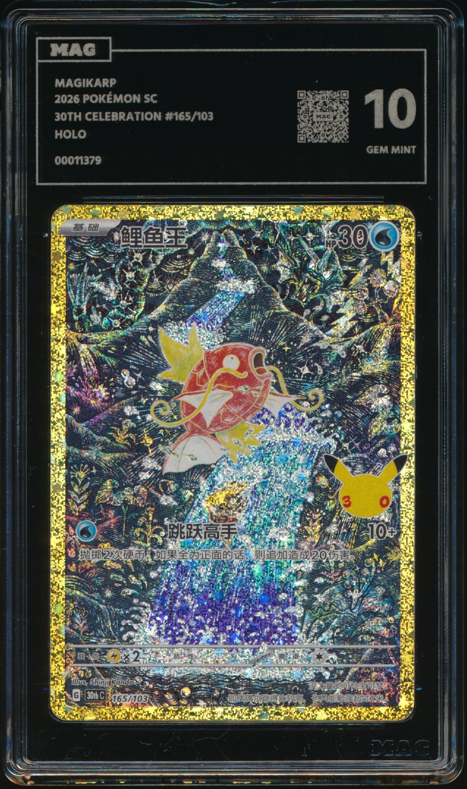 MAG-graded Magikarp slab