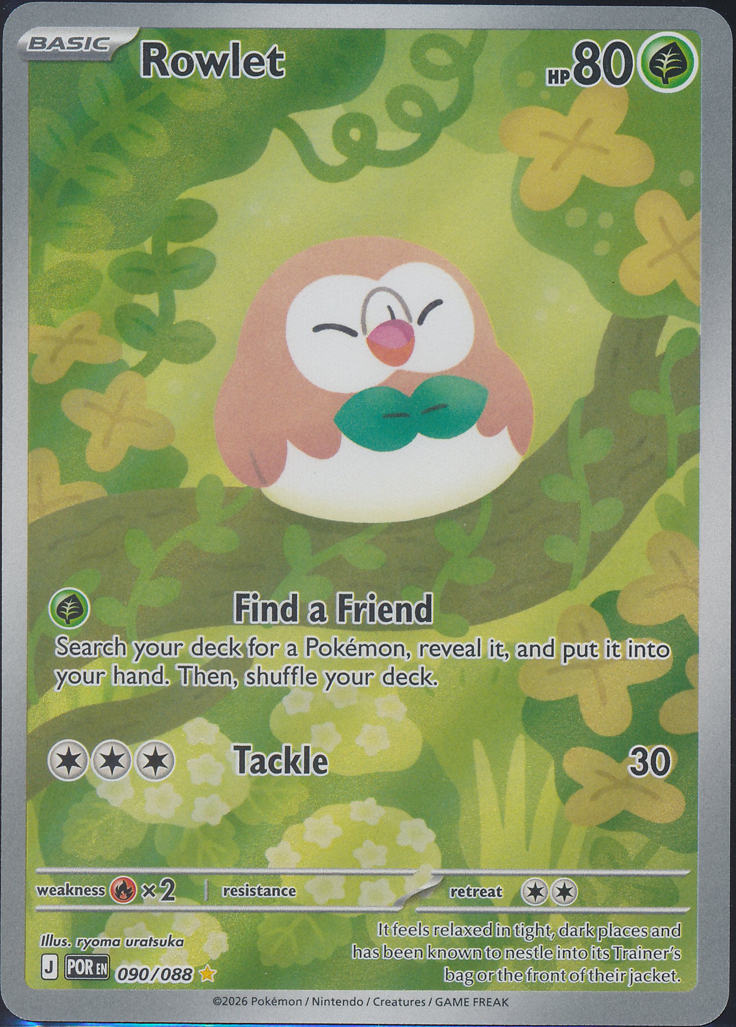 Rowlet (MAG MAG-00011170) — front