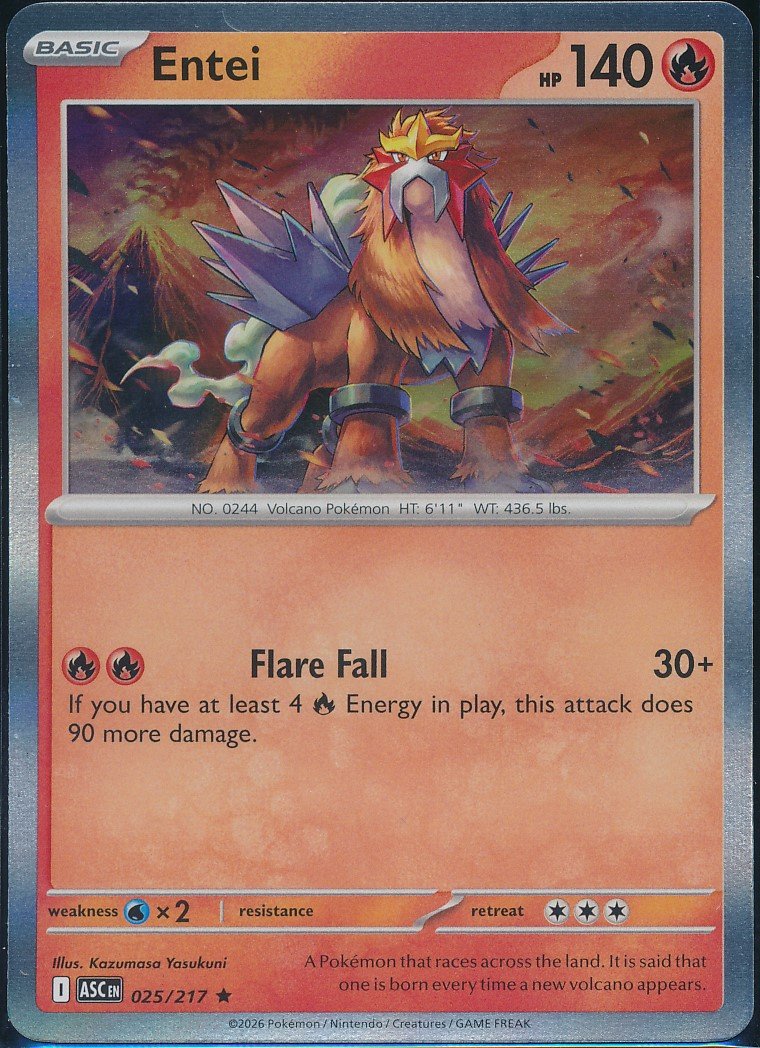 Entei (MAG MAG-00010315) — front