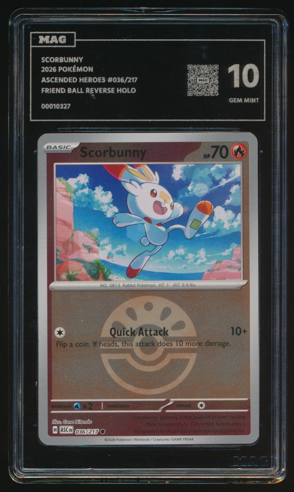 Scorbunny (MAG MAG-00010327) — front