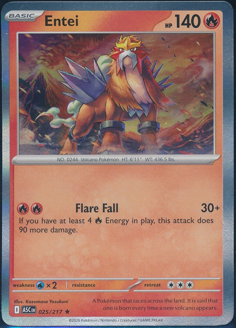 Entei (MAG MAG-00010317) — front