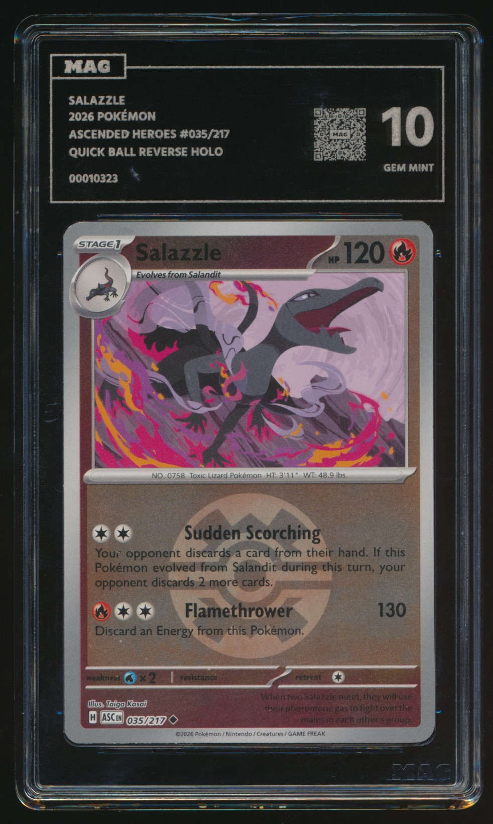 Salazzle (MAG MAG-00010323) — front