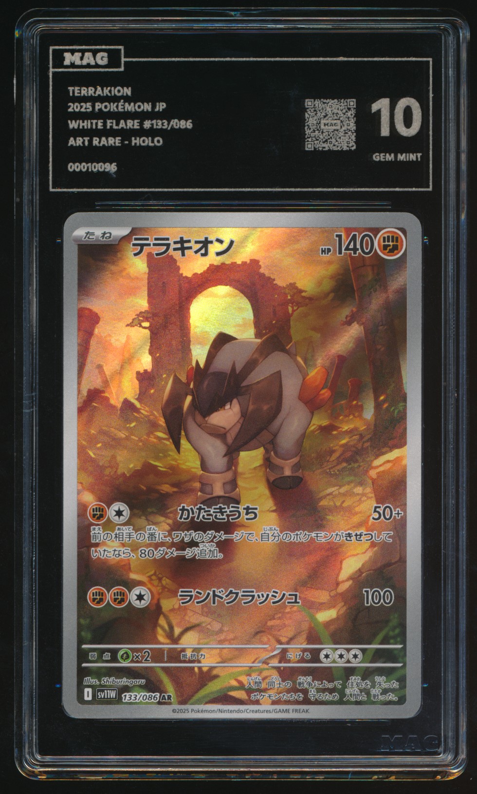 Terrakion (MAG MAG-00010096) — front