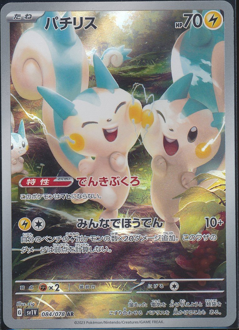 Pachirisu (MAG MAG-00010086) — front