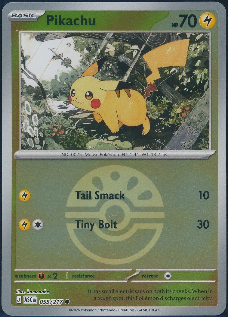 Pikachu (MAG MAG-00010341) — front