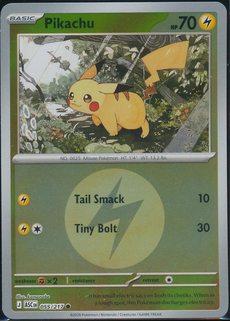Pikachu (MAG MAG-00010338) — front