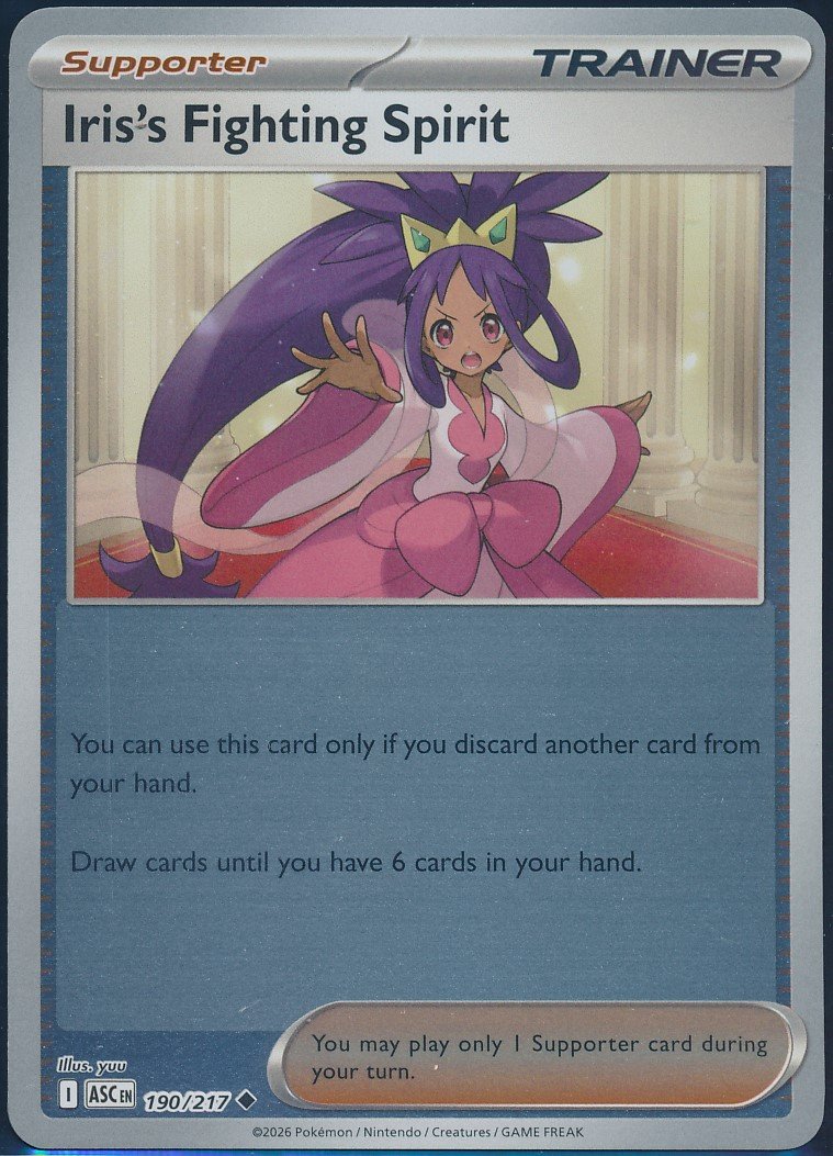Iris's Fighting Spirit (MAG MAG-00010346) — front