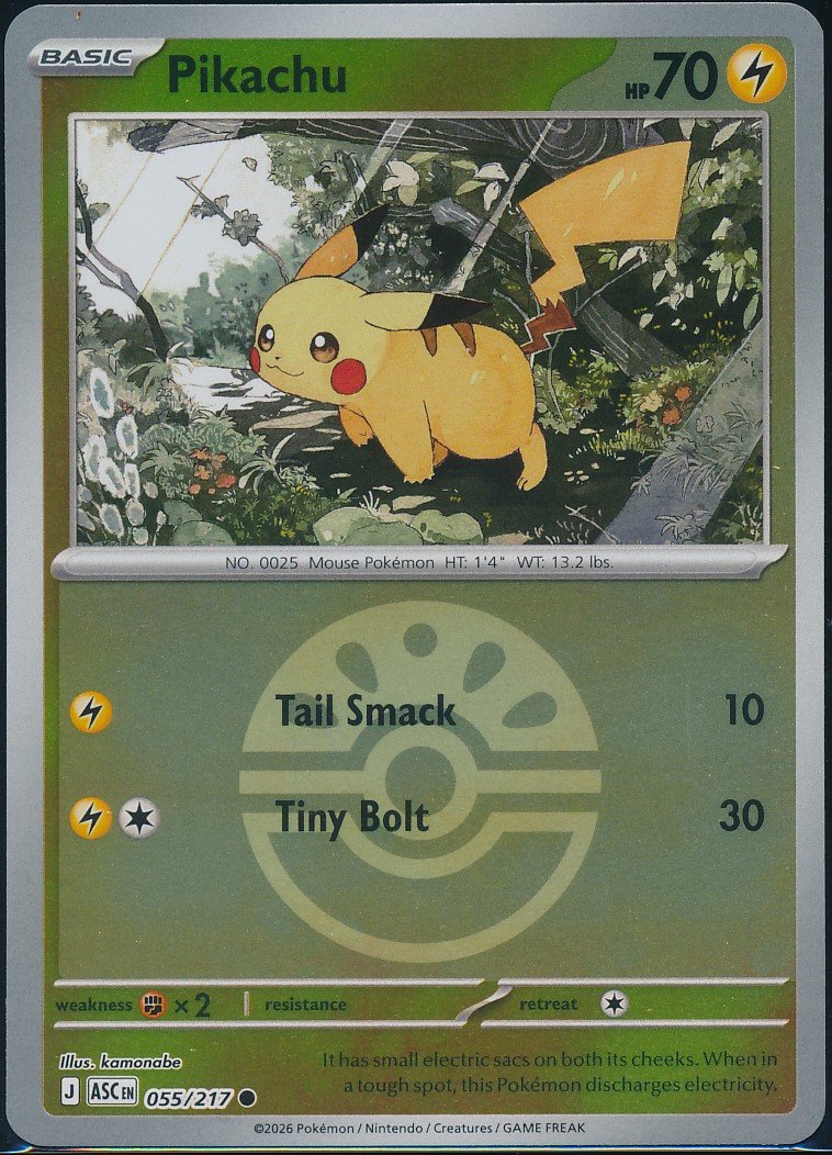 Pikachu (MAG MAG-00010343) — front