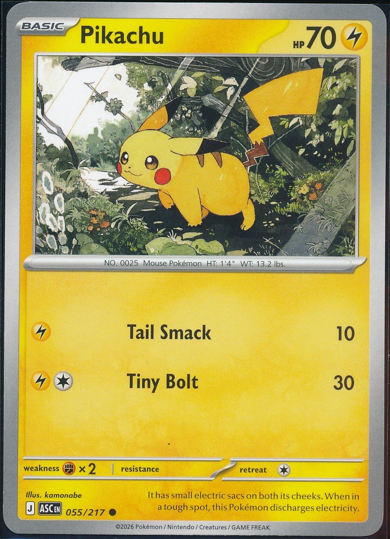 Pikachu (MAG MAG-00010789) — front