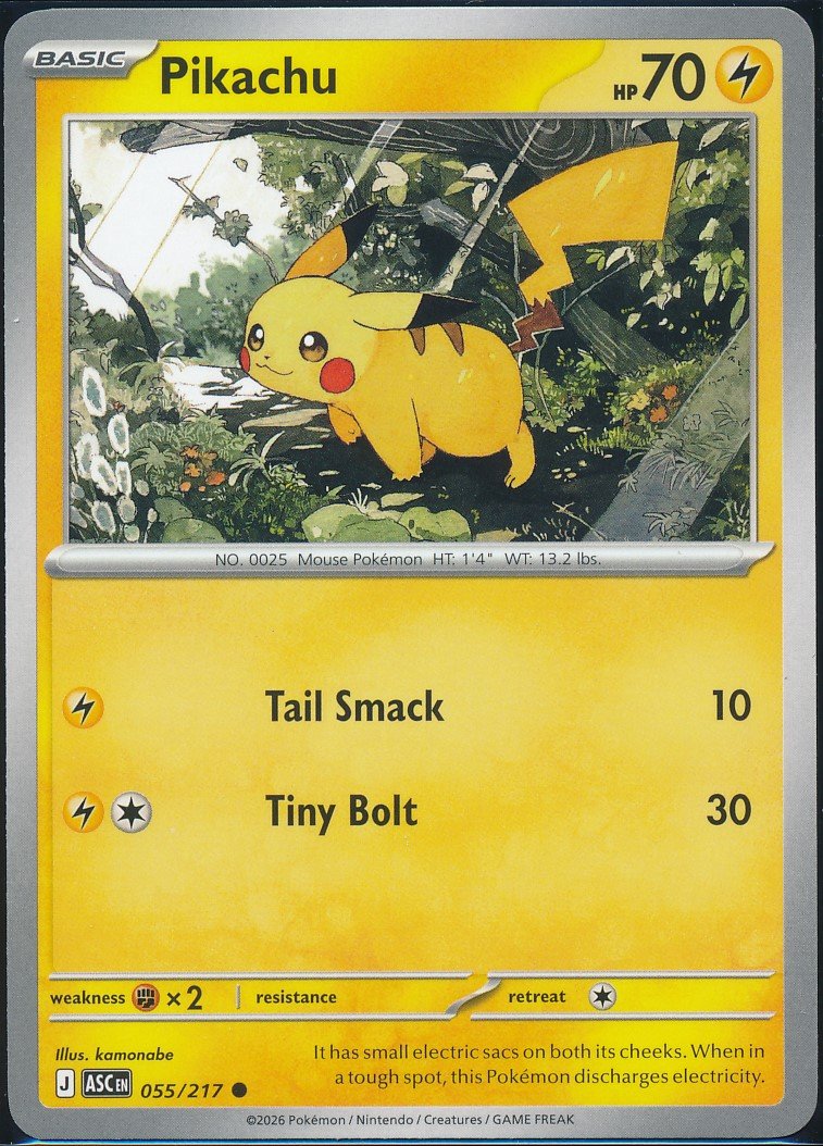 Pikachu (MAG MAG-00010786) — front