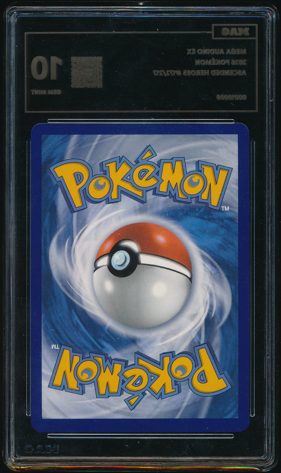Mega Audino ex (MAG MAG-00010009) — back