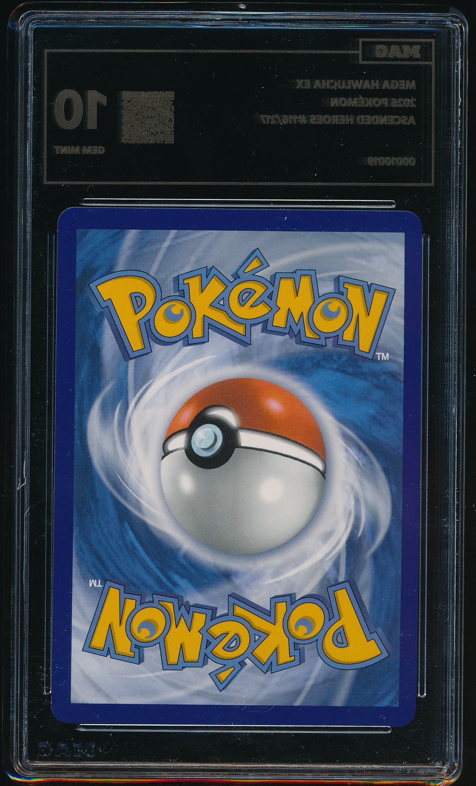 Mega Hawlucha ex (MAG MAG-00010019) — back