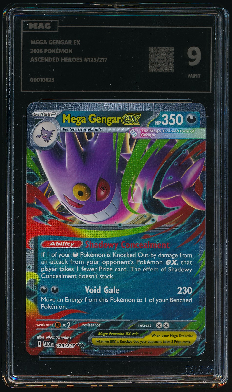 Mega Gengar ex (MAG MAG-00010023) — front