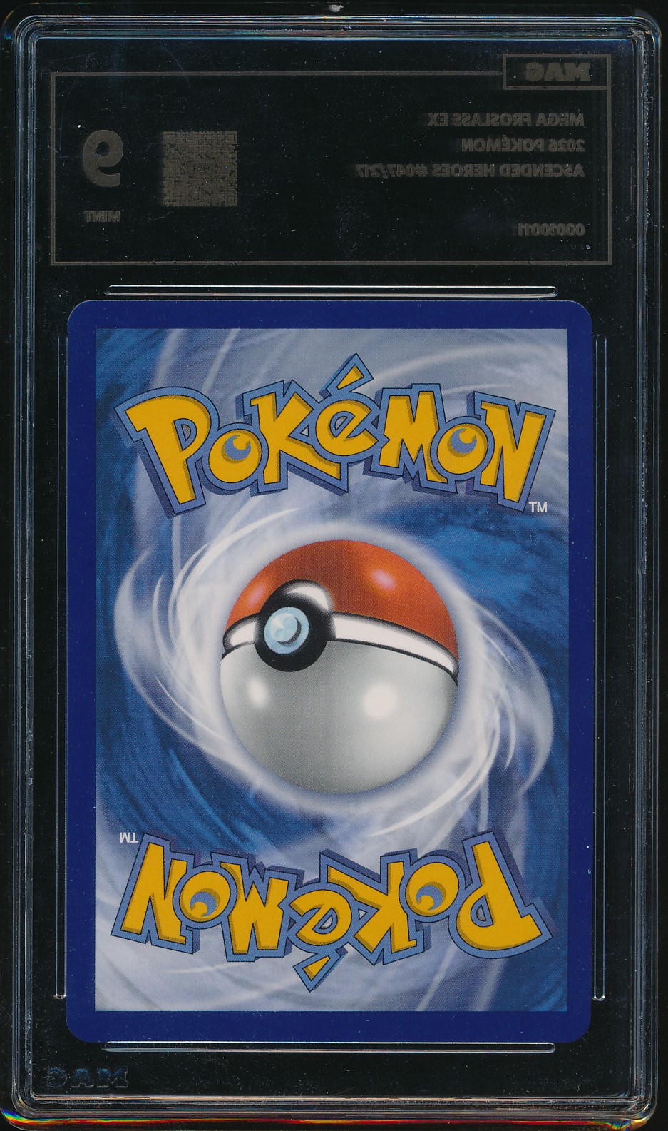 Mega Froslass ex (MAG MAG-00010011) — back