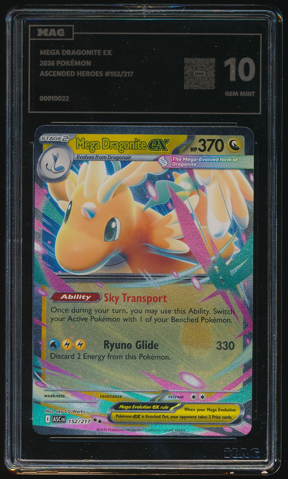 Mega Dragonite ex (MAG MAG-00010022) — front