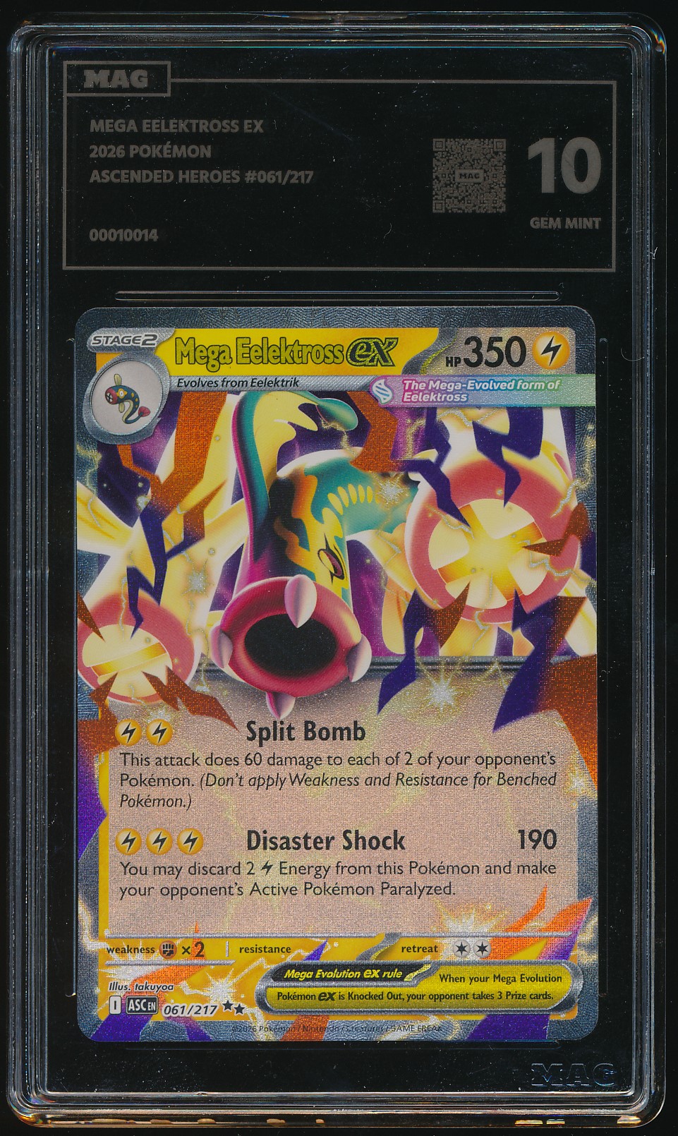 Mega Eelektross ex (MAG MAG-00010014) — front