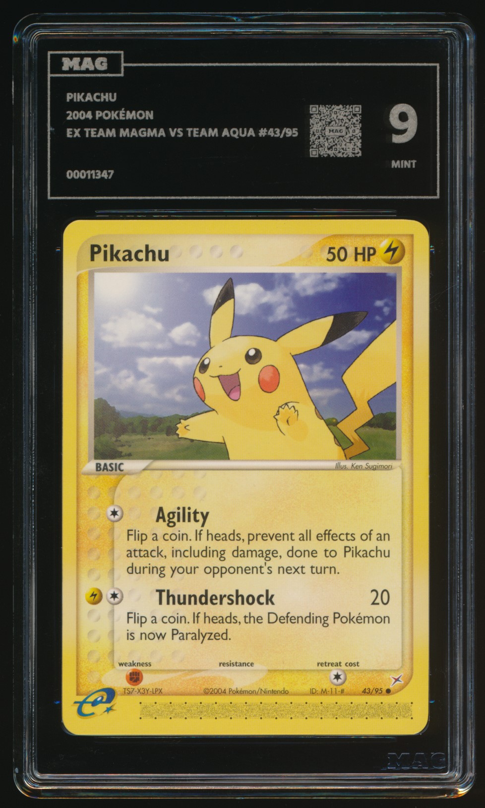 PIKACHU (MAG MAG-00011347) — front