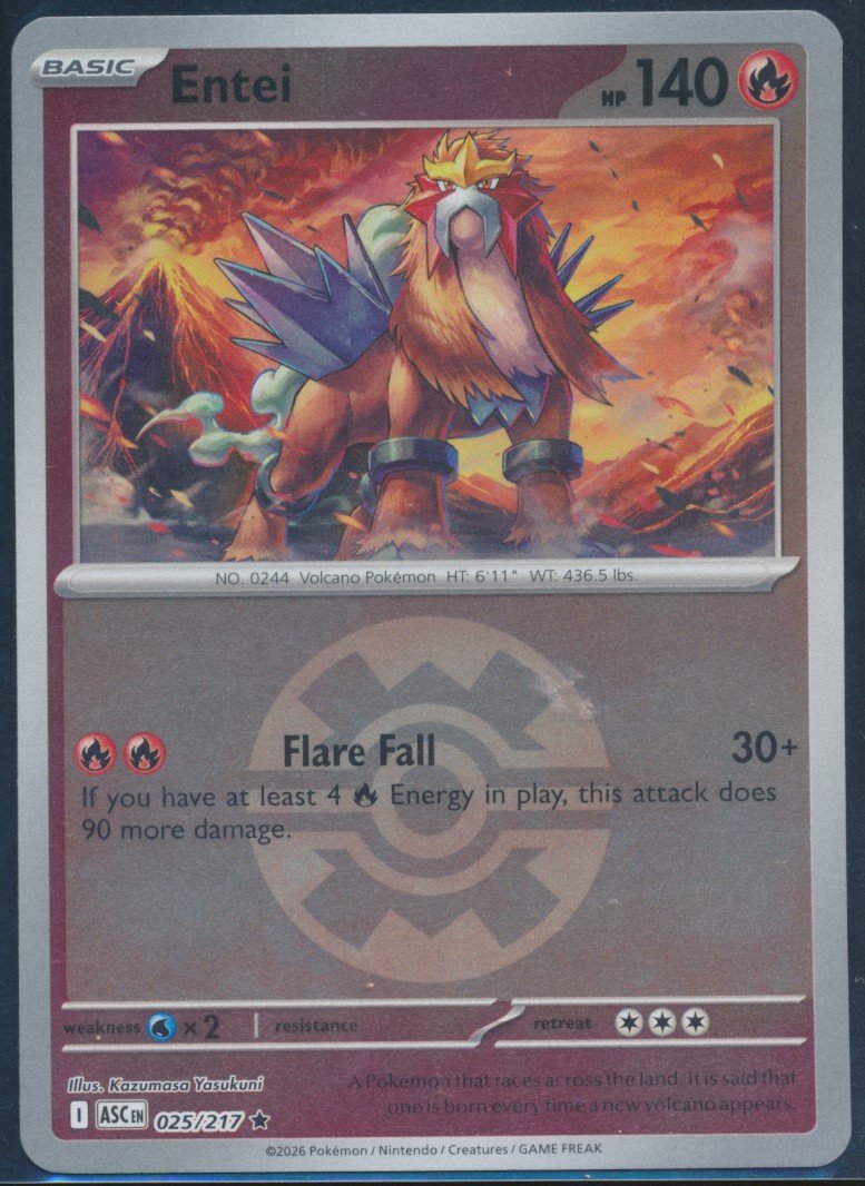 Entei (MAG MAG-00010830) — front