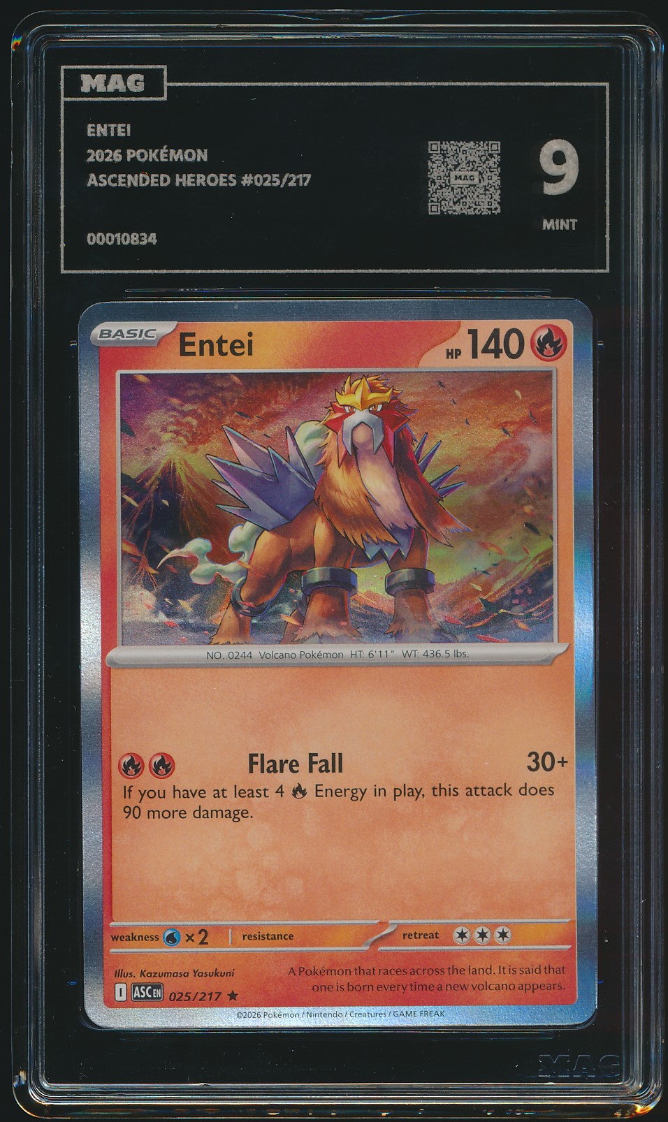 Entei (MAG MAG-00010834) — front