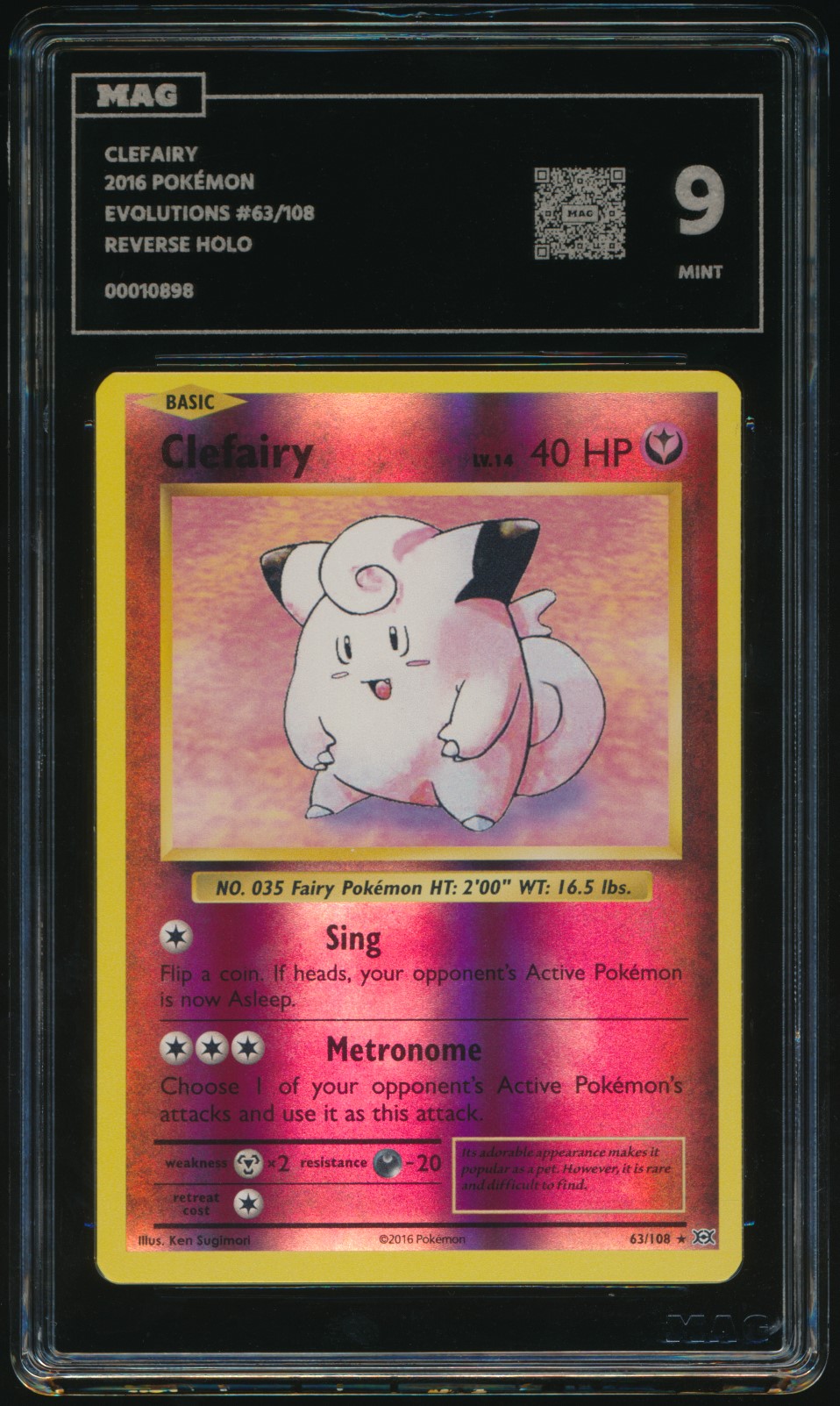Clefairy (MAG MAG-00010898) — front
