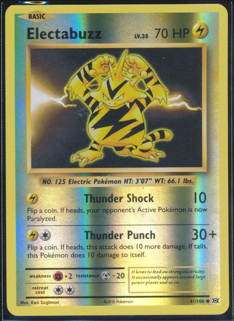 Electabuzz (MAG MAG-00010912) — front
