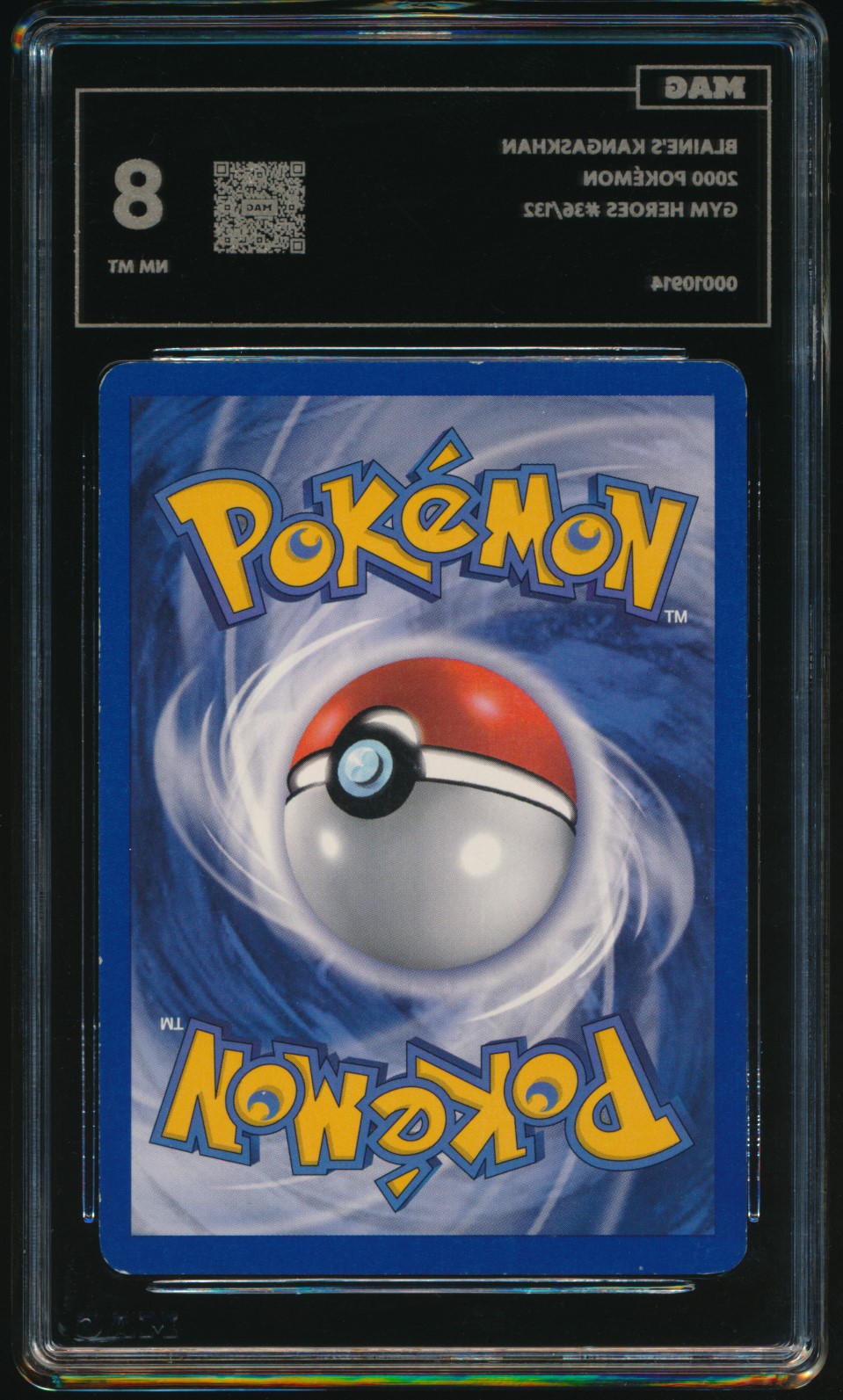 Blaine's Kangaskhan (MAG MAG-00010914) — back