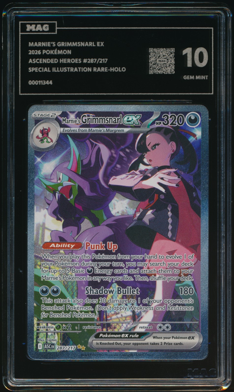 MARNIE’S GRIMMSNARL EX (MAG MAG-00011344) — front