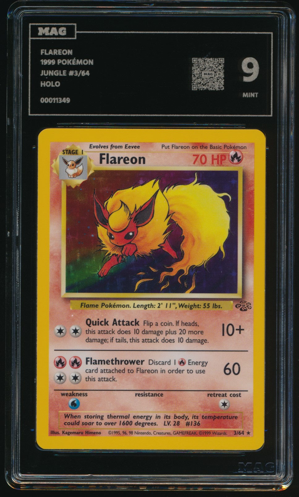 Flareon (MAG MAG-00011349) — front