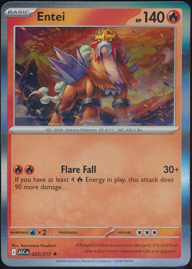 Entei (MAG MAG-00010291) — front