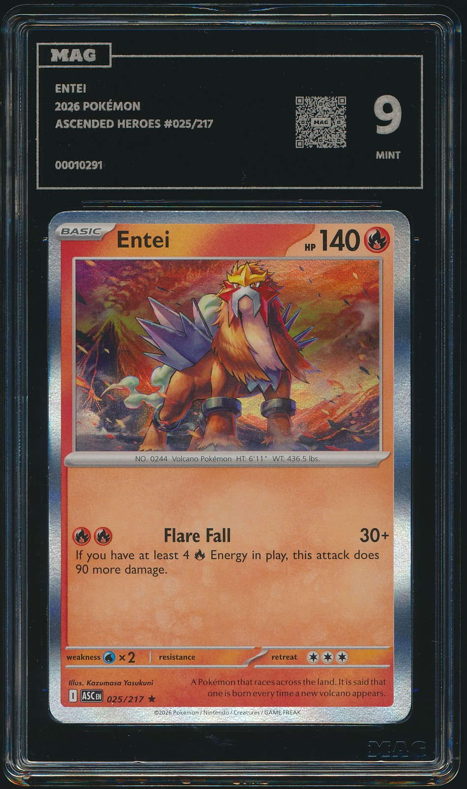 Entei (MAG MAG-00010291) — front