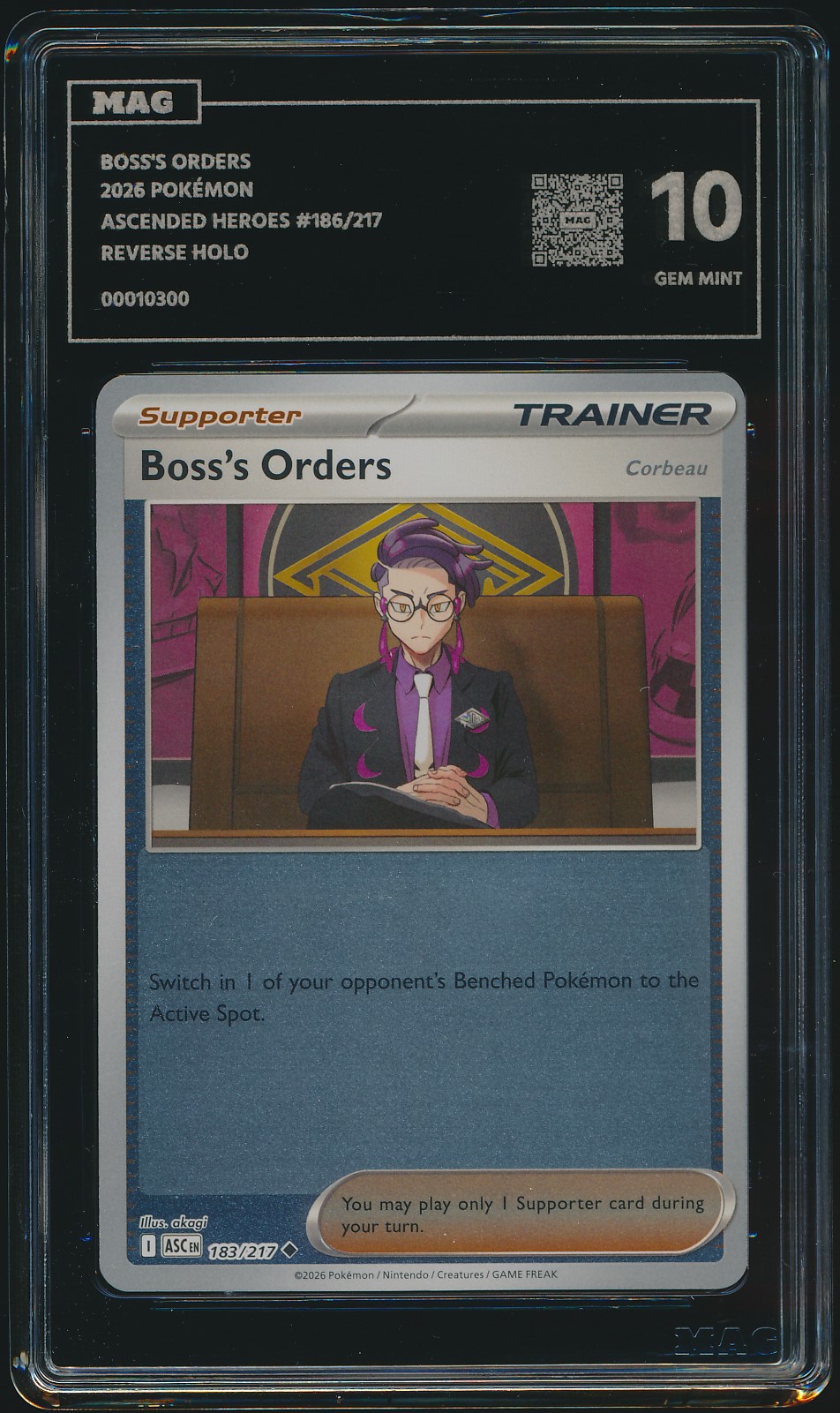 Boss's Orders (MAG MAG-00010300) — front