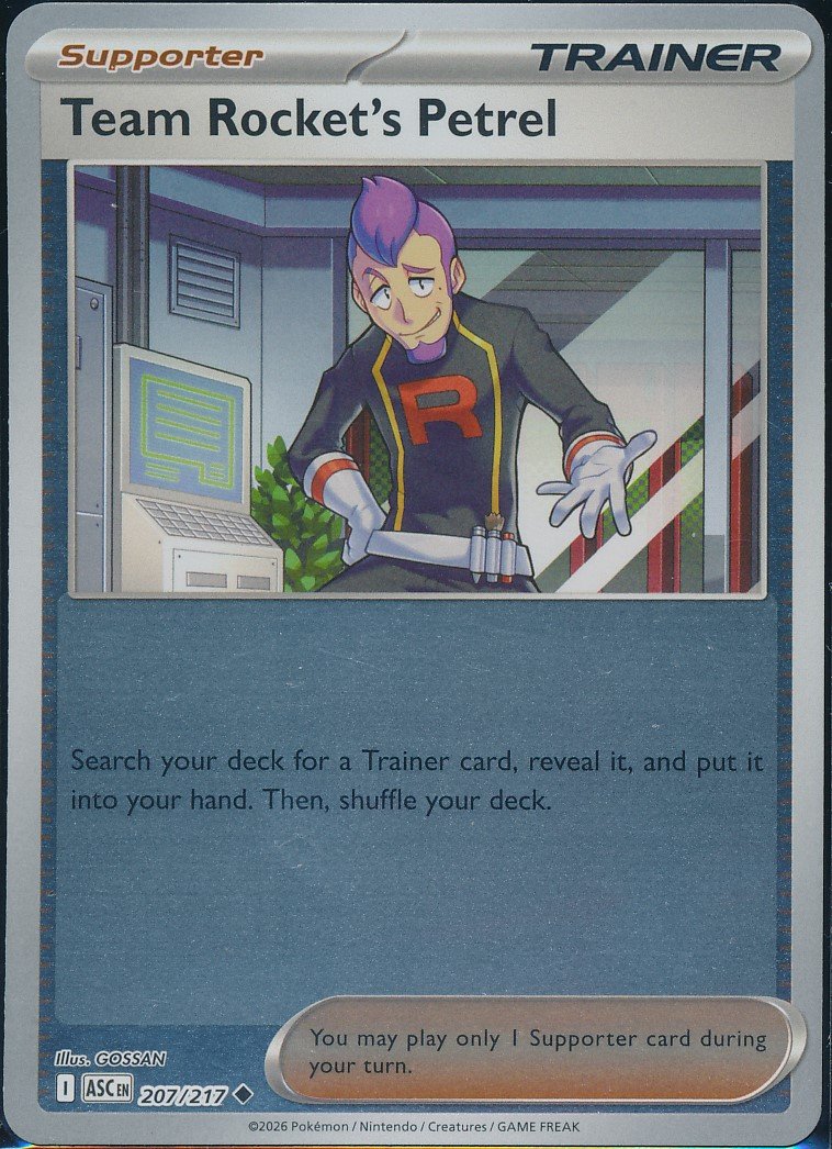 Team Rocket's Petrel (MAG MAG-00010302) — front