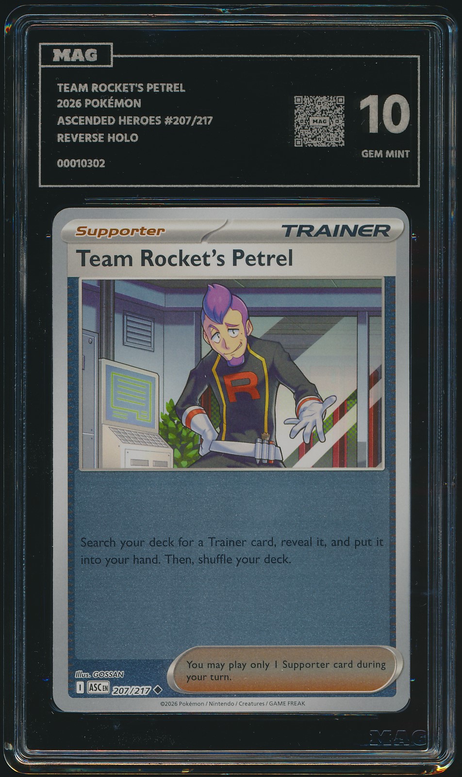 Team Rocket's Petrel (MAG MAG-00010302) — front