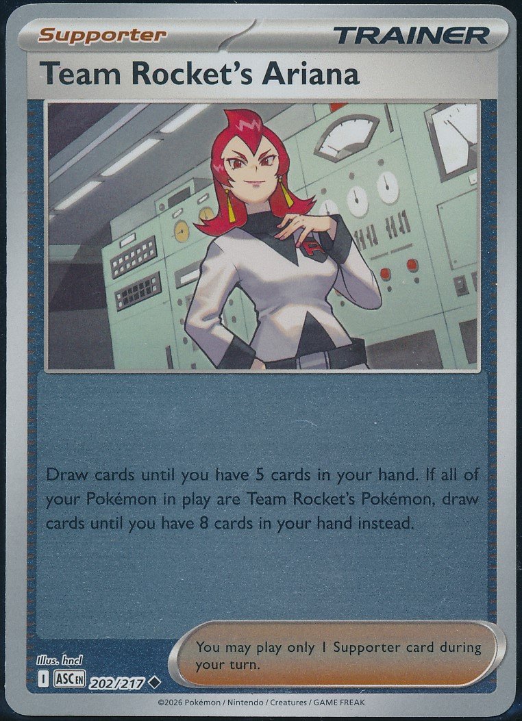 Team Rocket's Ariana (MAG MAG-00010306) — front