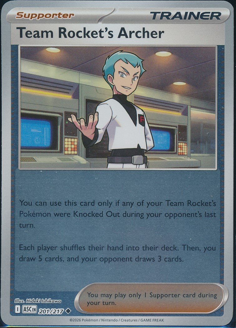Team Rocket's Archer (MAG MAG-00010304) — front