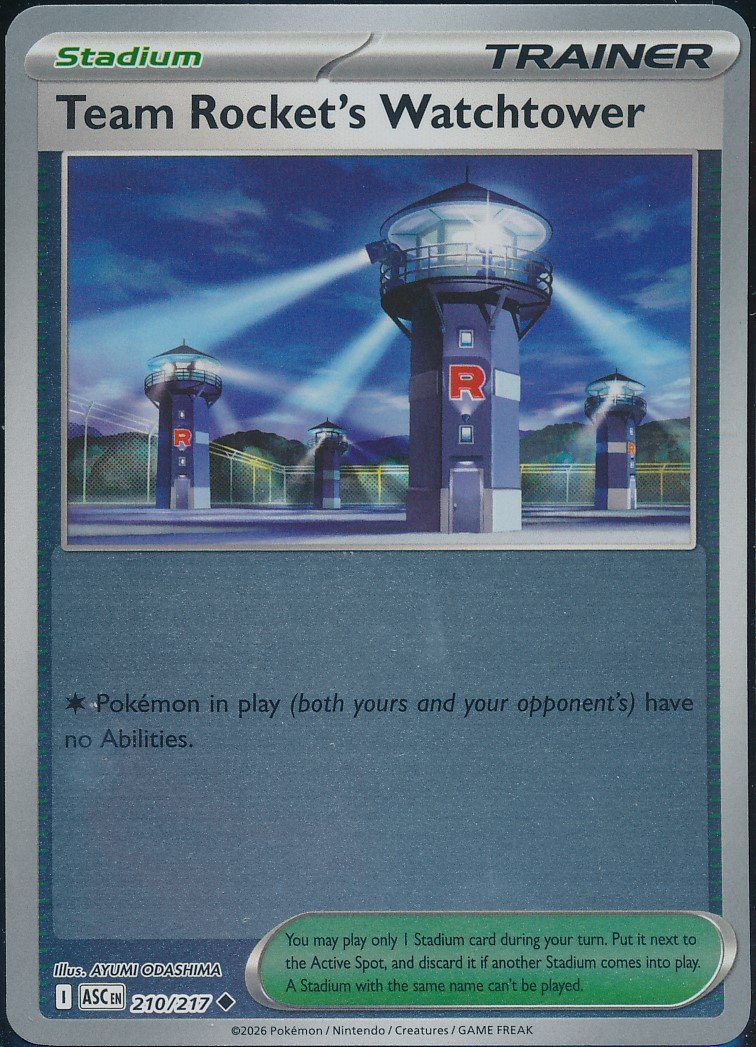 Team Rocket's Watchtower (MAG MAG-00010303) — front