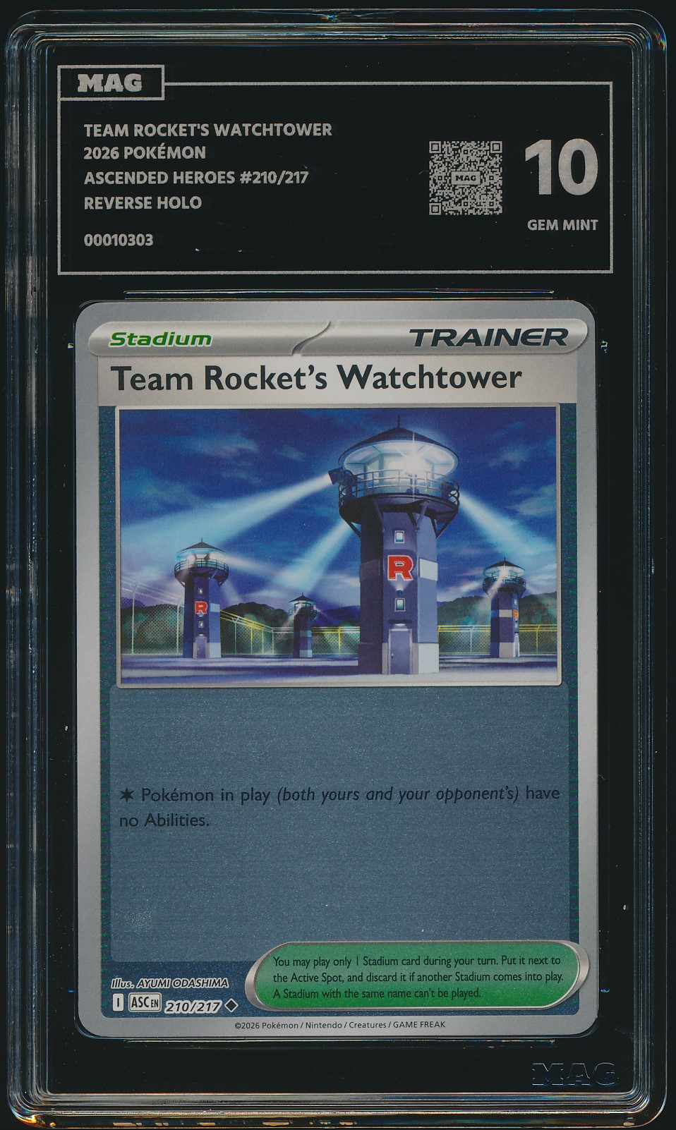 Team Rocket's Watchtower (MAG MAG-00010303) — front