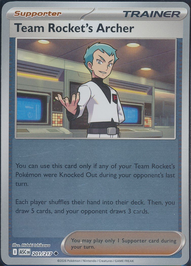 Team Rocket's Archer (MAG MAG-00010378) — front