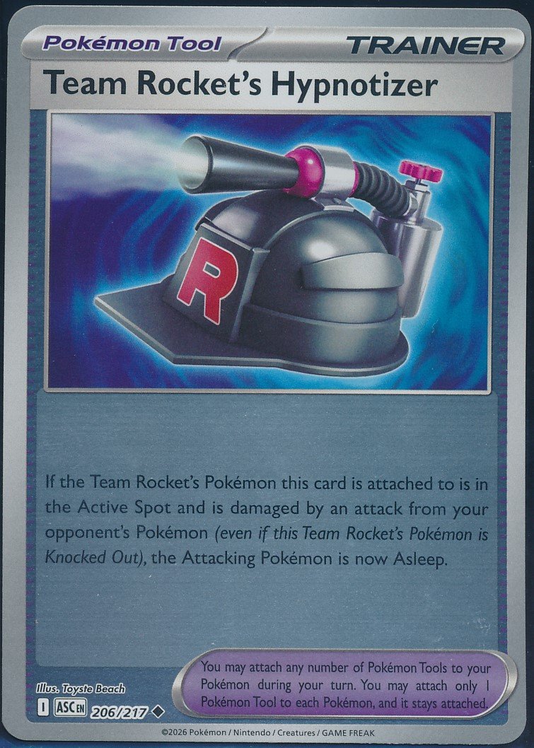 Team Rocket's Hypnotizer (MAG MAG-00010382) — front