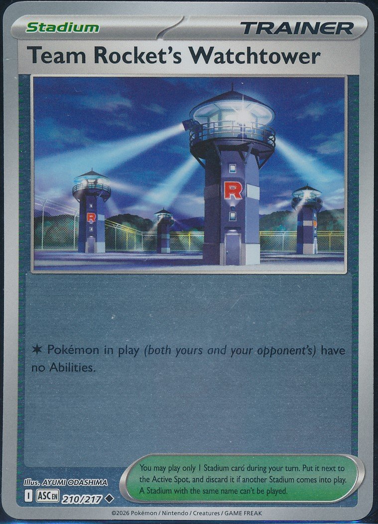 Team Rocket's Watchtower (MAG MAG-00010369) — front