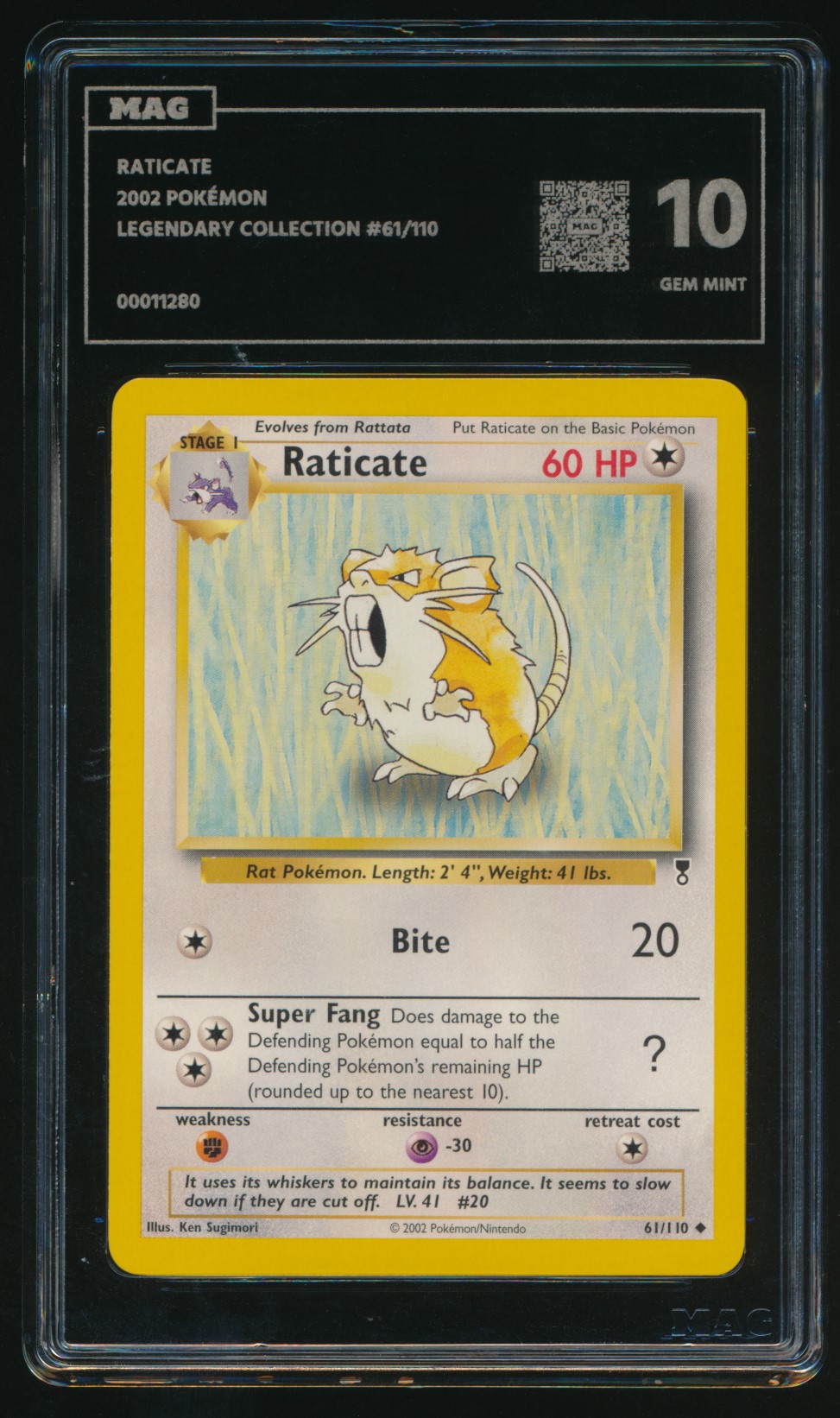 Raticate (MAG MAG-00011280) — front